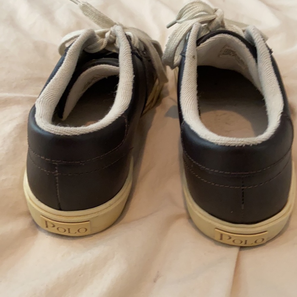 Polo Ralph Lauren Brown Leather Sneakers - Picture 6 of 6